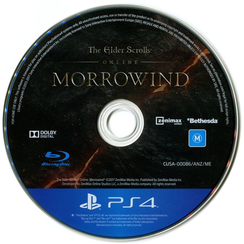 Media for The Elder Scrolls Online: Morrowind (PlayStation 4)