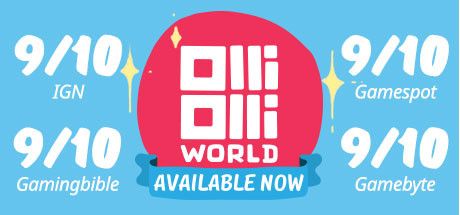 Front Cover for OlliOlli World (Windows) (Steam release): Ratings version