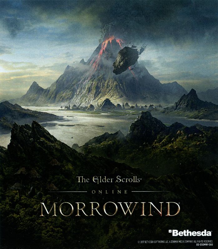 Extras for The Elder Scrolls Online: Morrowind (PlayStation 4): ESO Plus flyer - front