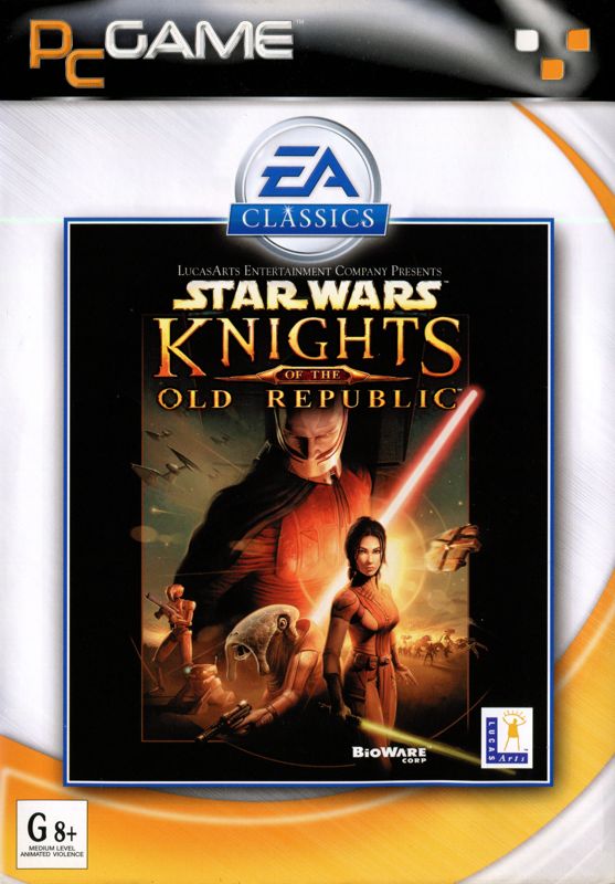 Front Cover for Star Wars: Knights of the Old Republic (Windows) (EA Classics release)