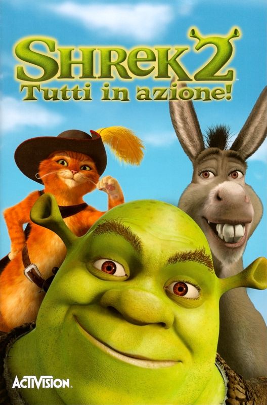 Manual for Shrek 2 (Windows): Front