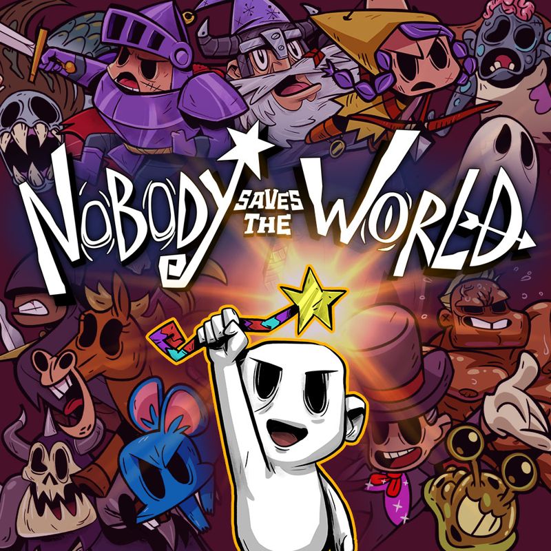 Front Cover for Nobody Saves the World (Nintendo Switch) (download release)