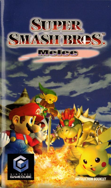 Manual for Super Smash Bros.: Melee (GameCube): Front