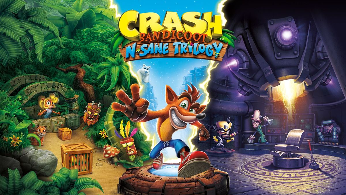 Front Cover for Crash Bandicoot: N. Sane Trilogy (Nintendo Switch) (download release): 2nd version