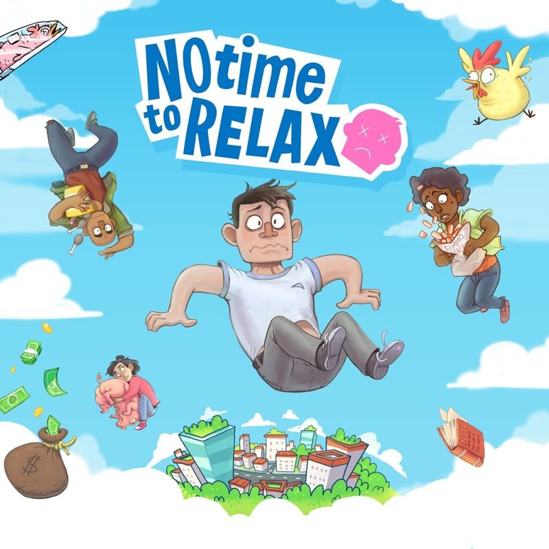 Front Cover for No Time to Relax (PlayStation 5) (download release)