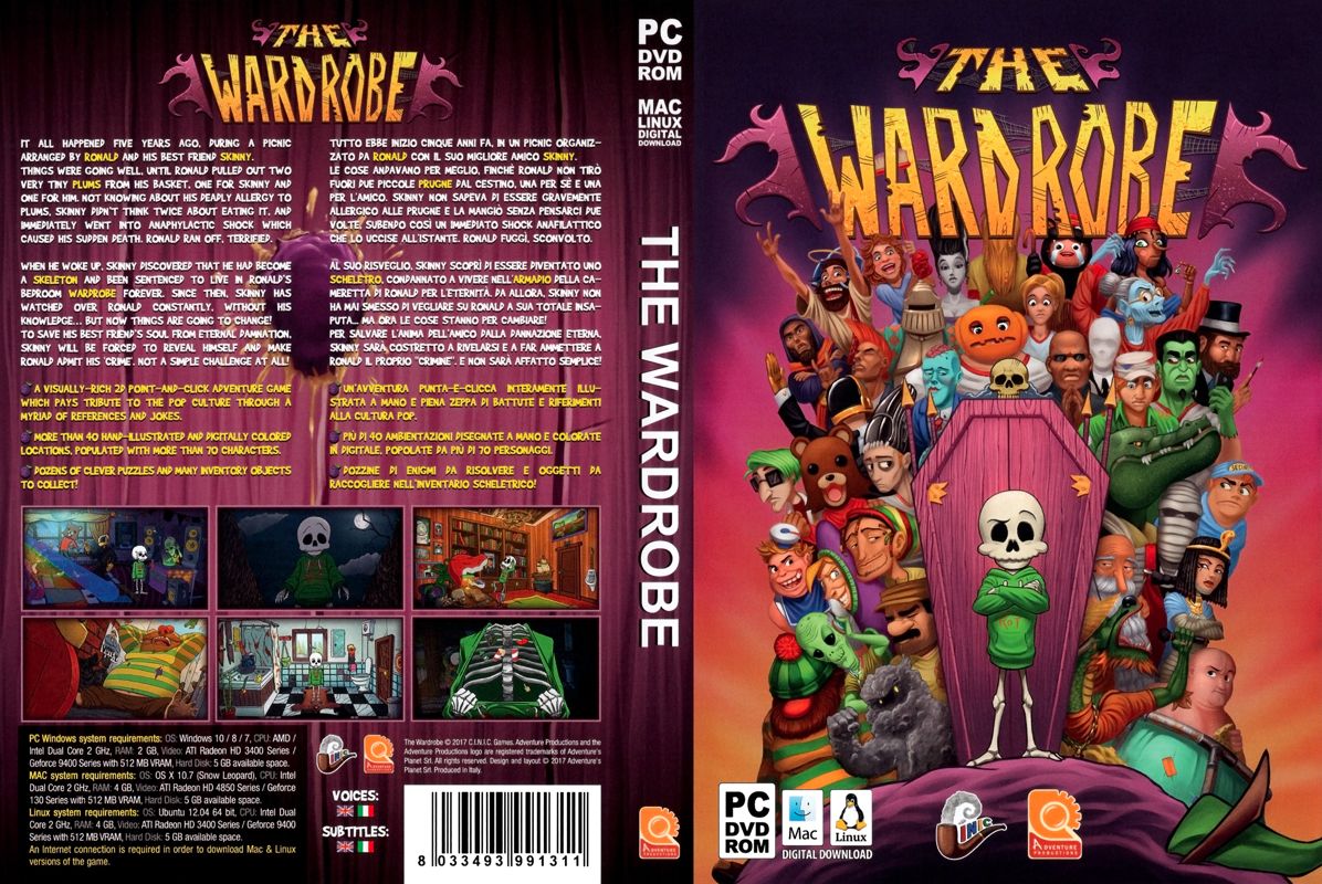 Full Cover for The Wardrobe (Linux and Macintosh and Windows)