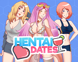 Front Cover for Hentai Dates (Linux and Macintosh and Windows) (itch.io download release)