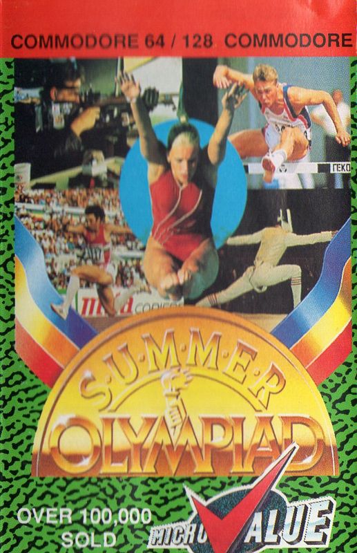 Front Cover for Summer Challenge (Commodore 64) (Microvalue budget release)