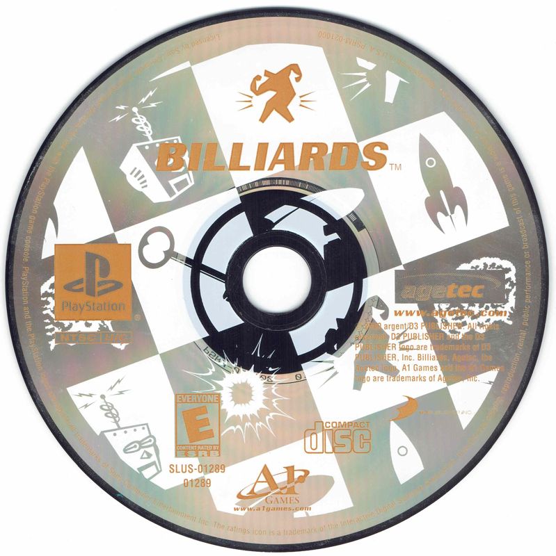 Media for Billiards (PlayStation)