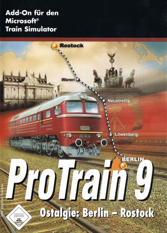 Front Cover for ProTrain 9: Ostalgie: Berlin - Rostock (Windows)