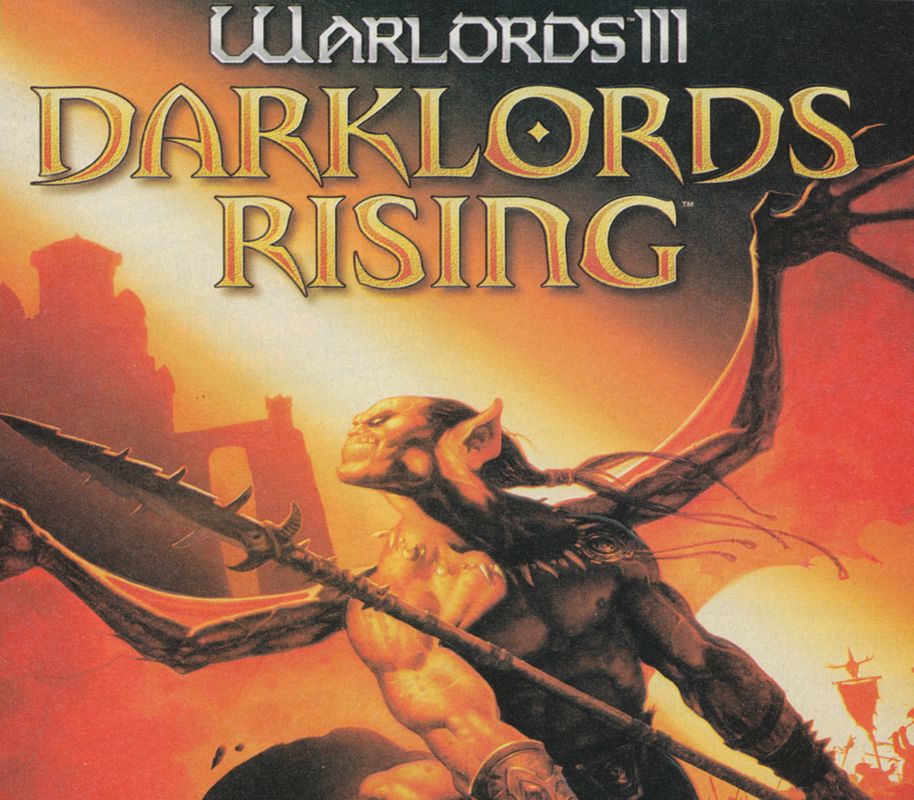 Back Cover for Warlords III: Darklords Rising (Windows) (PC Games Plus 06/99 covermount)
