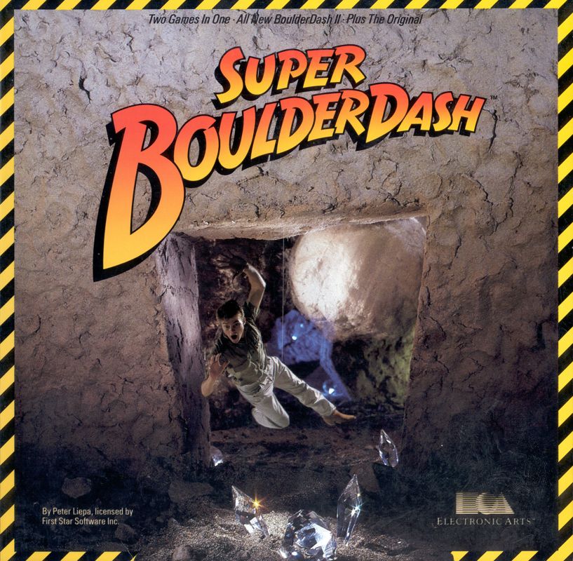 Front Cover for Super Boulder Dash (PC Booter)