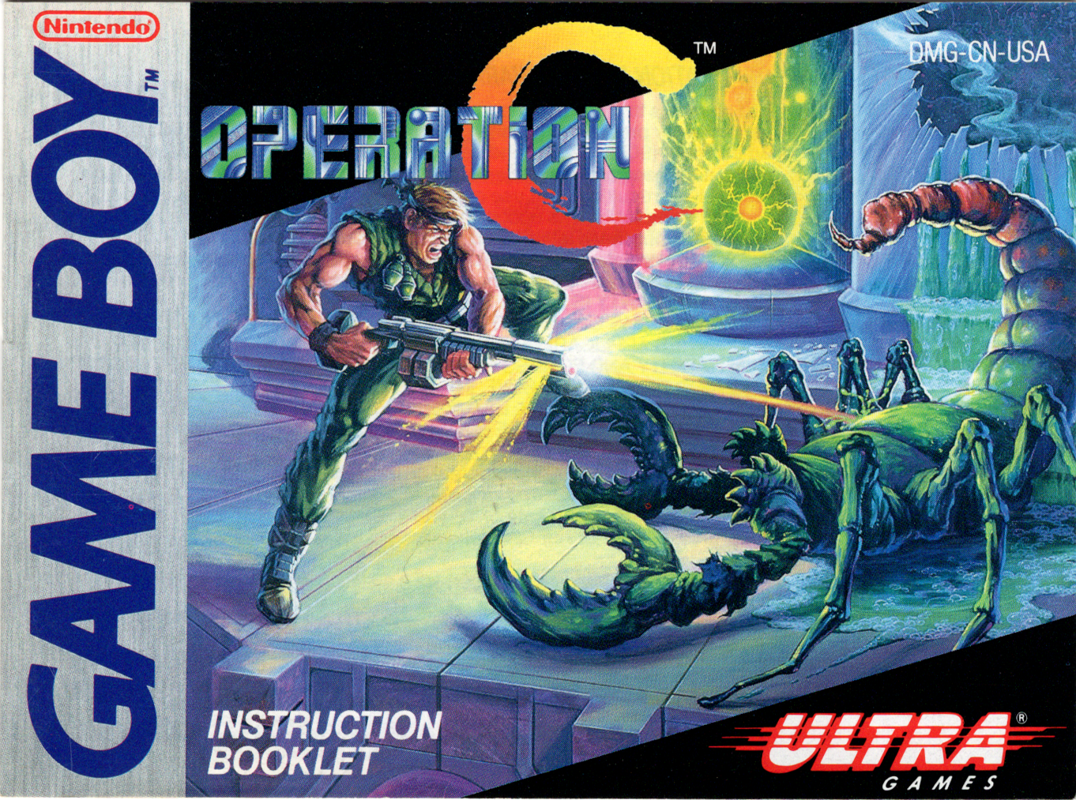 Operation C cover or packaging material - MobyGames