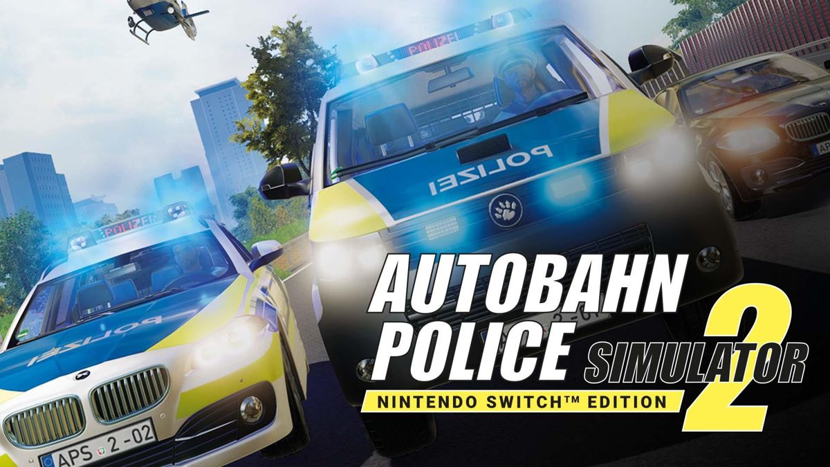 Front Cover for Autobahn Police Simulator 2 (Nintendo Switch) (download release)