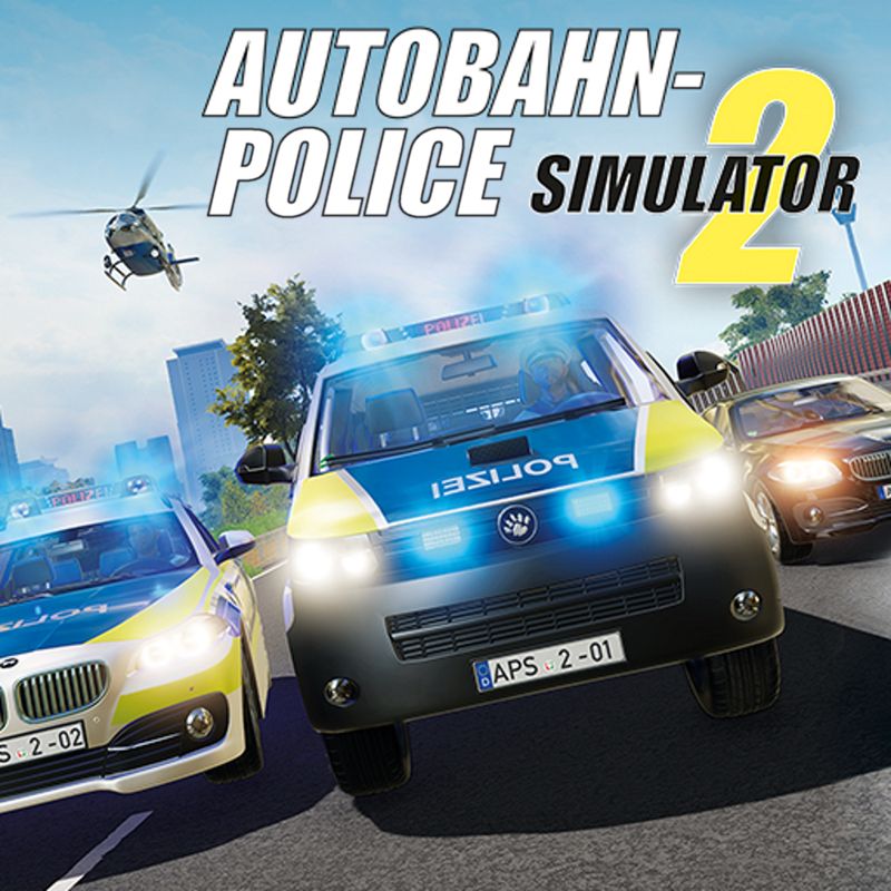 Front Cover for Autobahn Police Simulator 2 (Nintendo Switch) (download release)