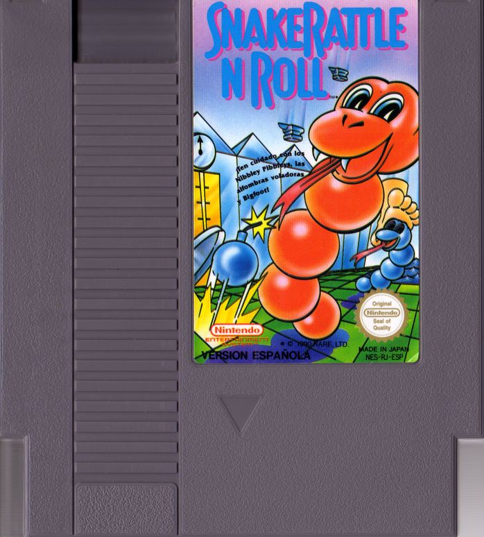 Media for Snake Rattle N Roll (NES)