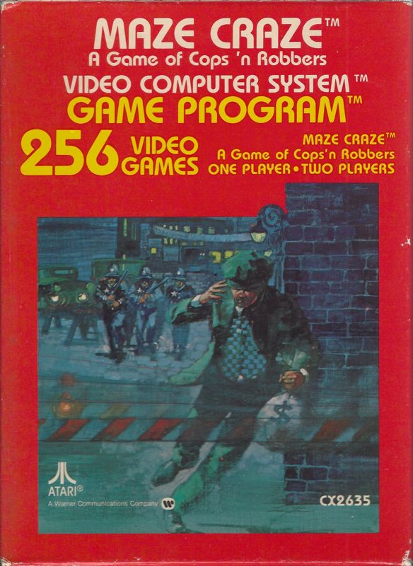 Front Cover for Maze Craze: A Game of Cops 'n Robbers (Atari 2600)
