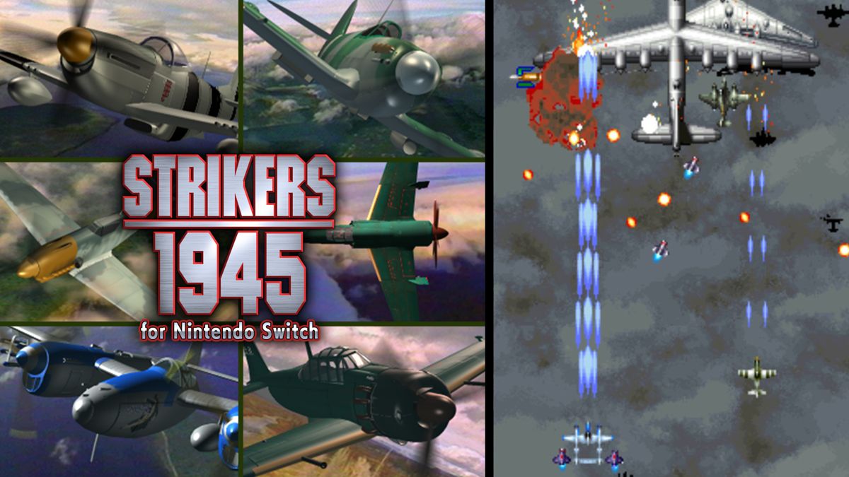 Front Cover for Strikers 1945 (Nintendo Switch) (download release): 2nd version
