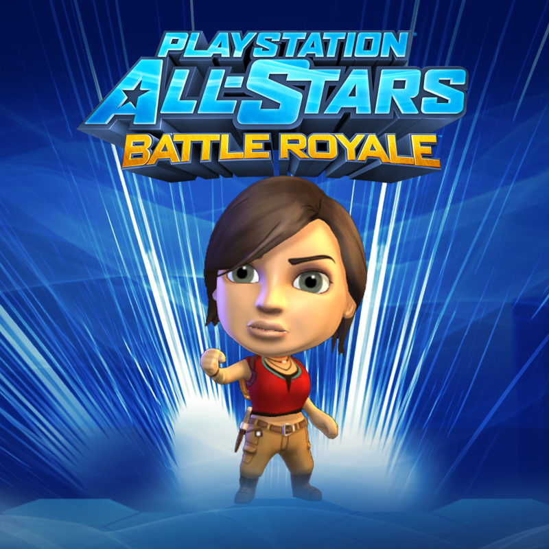 Front Cover for PlayStation All-Stars Battle Royale: Uncharted's Chloe Frazer Minion (PS Vita and PlayStation 3) (download release)