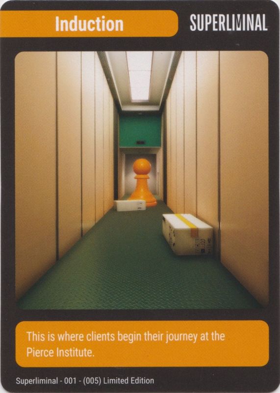 Extras for Superliminal (Nintendo Switch) (Super Rare Games #68): Art Card - 001 (of 005)