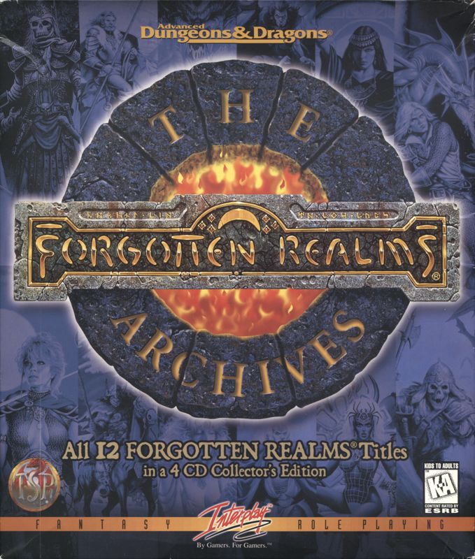 The Forgotten Realms Archives Cover Or Packaging Material - MobyGames