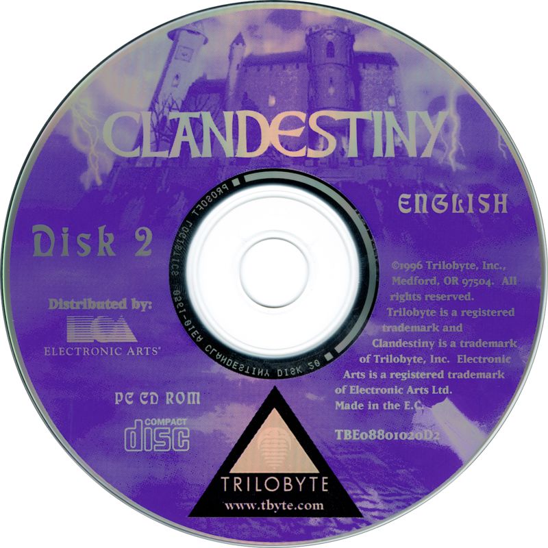 Media for Clandestiny (Windows): Disc 2