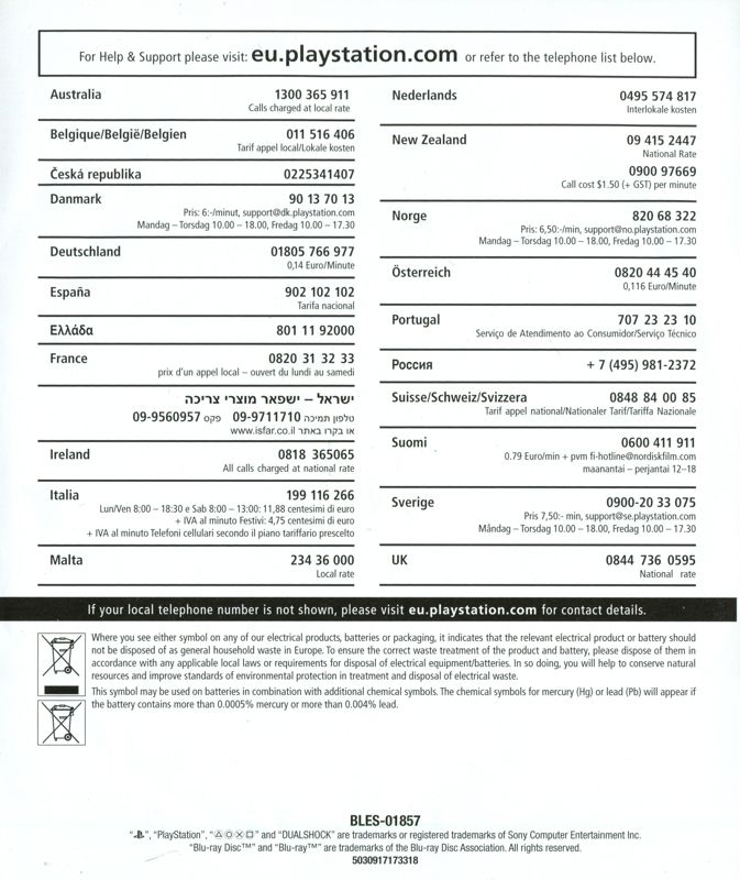 Inside Cover for Destiny: The Taken King - Legendary Edition (PlayStation 3): Right