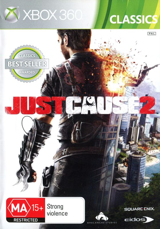 Front Cover for Just Cause 2 (Xbox 360) (Xbox 360 Classics release)