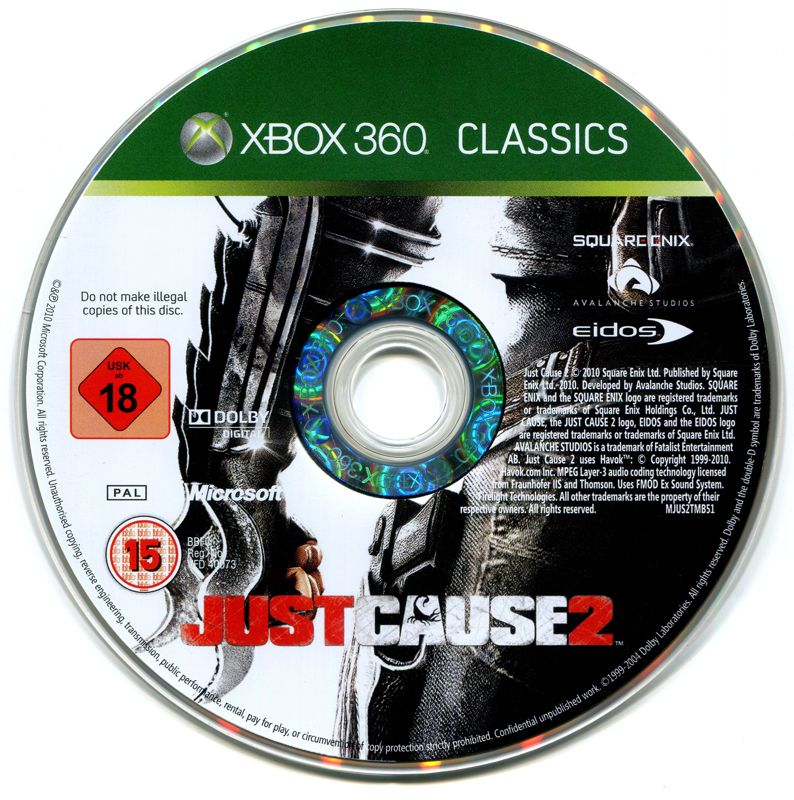 Media for Just Cause 2 (Xbox 360) (Xbox 360 Classics release)