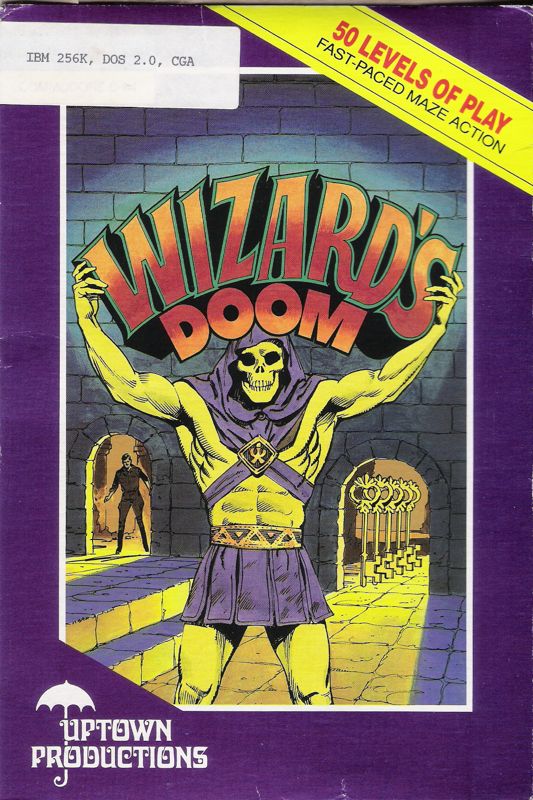 Front Cover for Wizard's Doom (DOS)