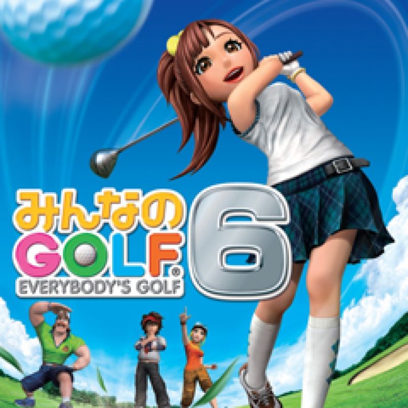 Front Cover for Hot Shots Golf: World Invitational (PS Vita) (PSN (SEN), PlayStation Vita the Best release): SEN version
