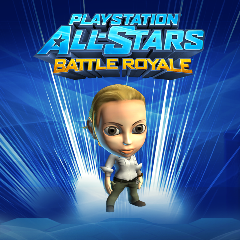 Front Cover for PlayStation All-Stars Battle Royale: Uncharted's Elena Fisher Minion (PS Vita and PlayStation 3) (download release)