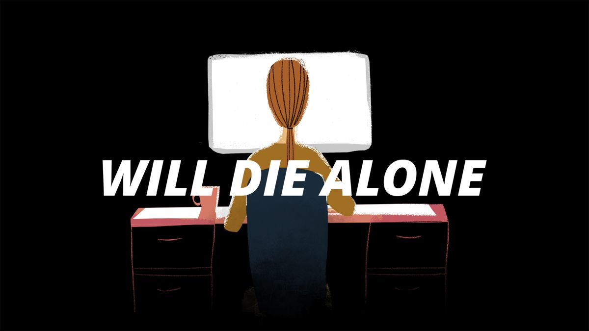 Front Cover for Will Die Alone (Nintendo Switch) (download release)