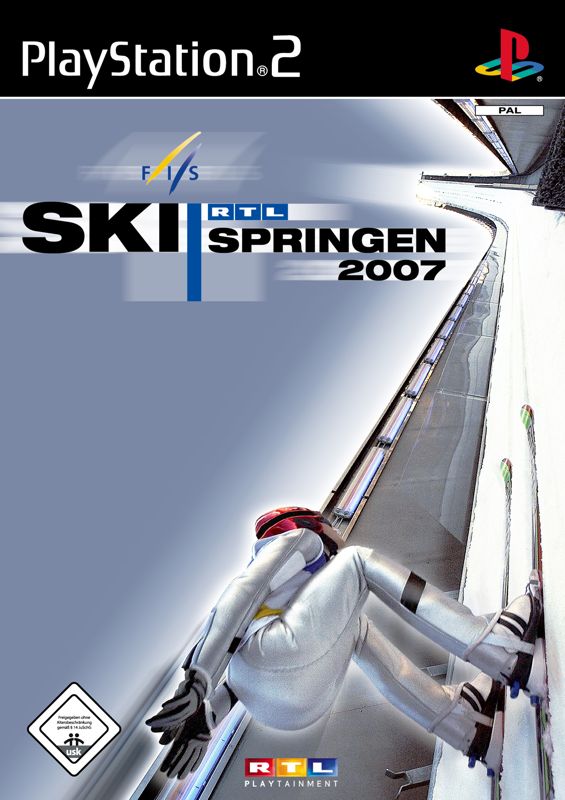 Front Cover for RTL Ski Jumping 2007 (PlayStation 2)