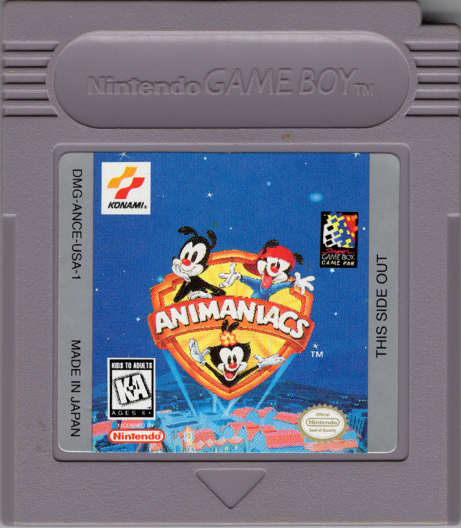 Media for Animaniacs (Game Boy)