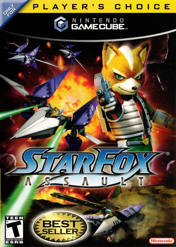 Star Fox Assault cover or packaging material MobyGames