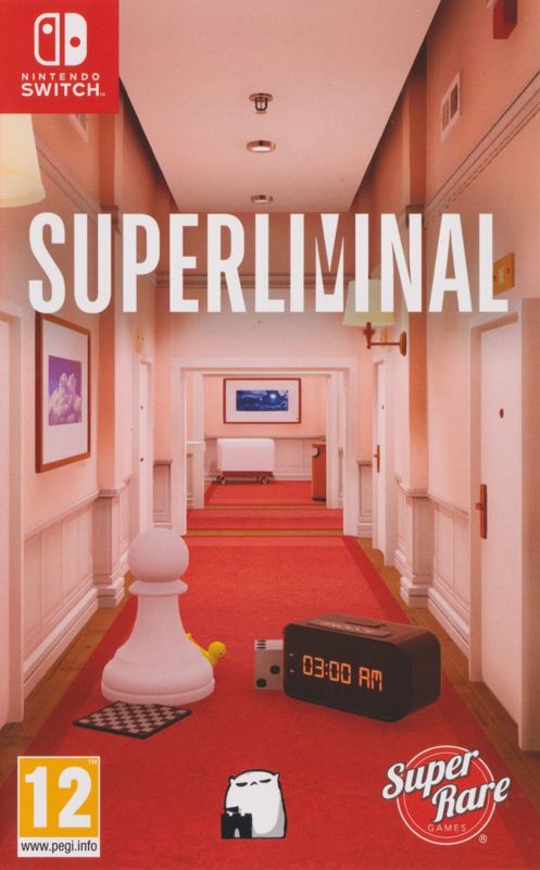 Front Cover for Superliminal (Nintendo Switch) (Super Rare Games #68)