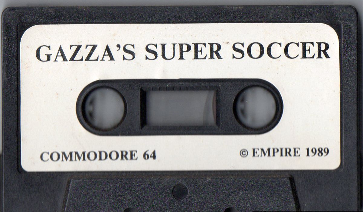 Media for Gazza's Super Soccer (Commodore 64)