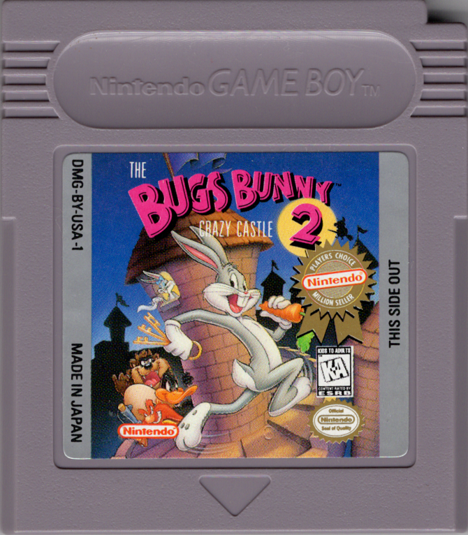 Media for The Bugs Bunny Crazy Castle 2 (Game Boy) (Player's Choice release)