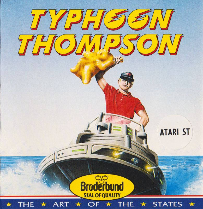 Front Cover for Typhoon Thompson in Search for the Sea Child (Atari ST)