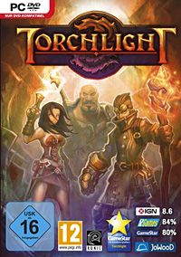 Front Cover for Torchlight (Windows) (Gamesload release)