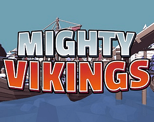 Front Cover for Mighty Vikings (Windows) (itch.io release)