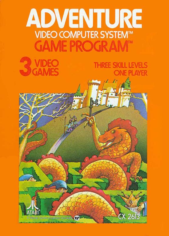 Front Cover for Adventure (Atari 2600) (Original Picture label release)