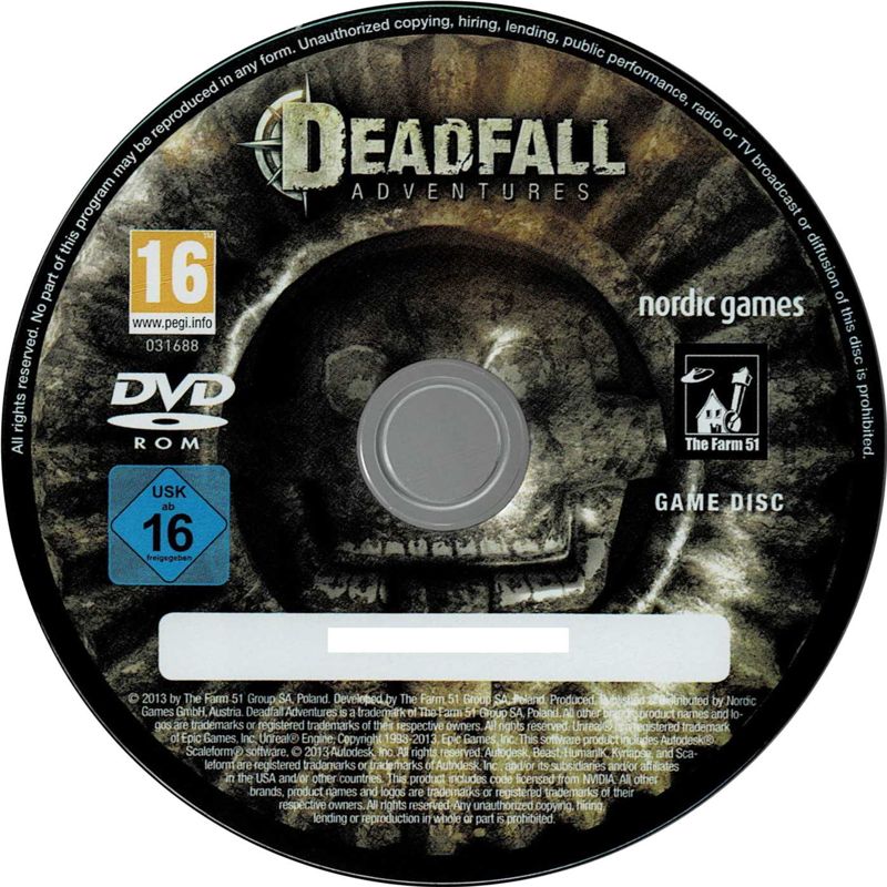 Media for Deadfall Adventures (Windows)