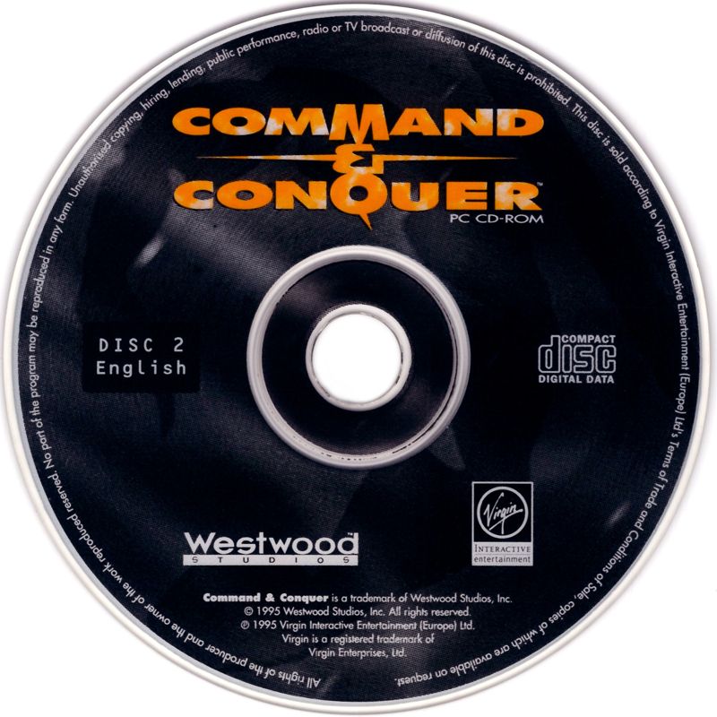 Media for Command & Conquer (DOS): Disc 1 - Nod