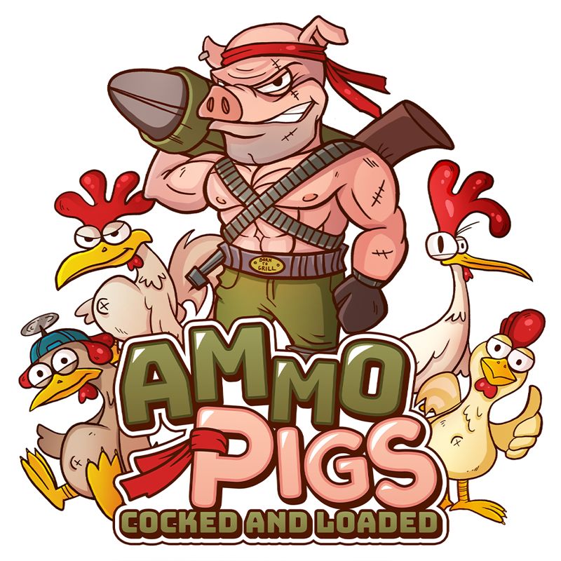 Front Cover for Ammo Pigs: Cocked and Loaded (Nintendo Switch) (download release)