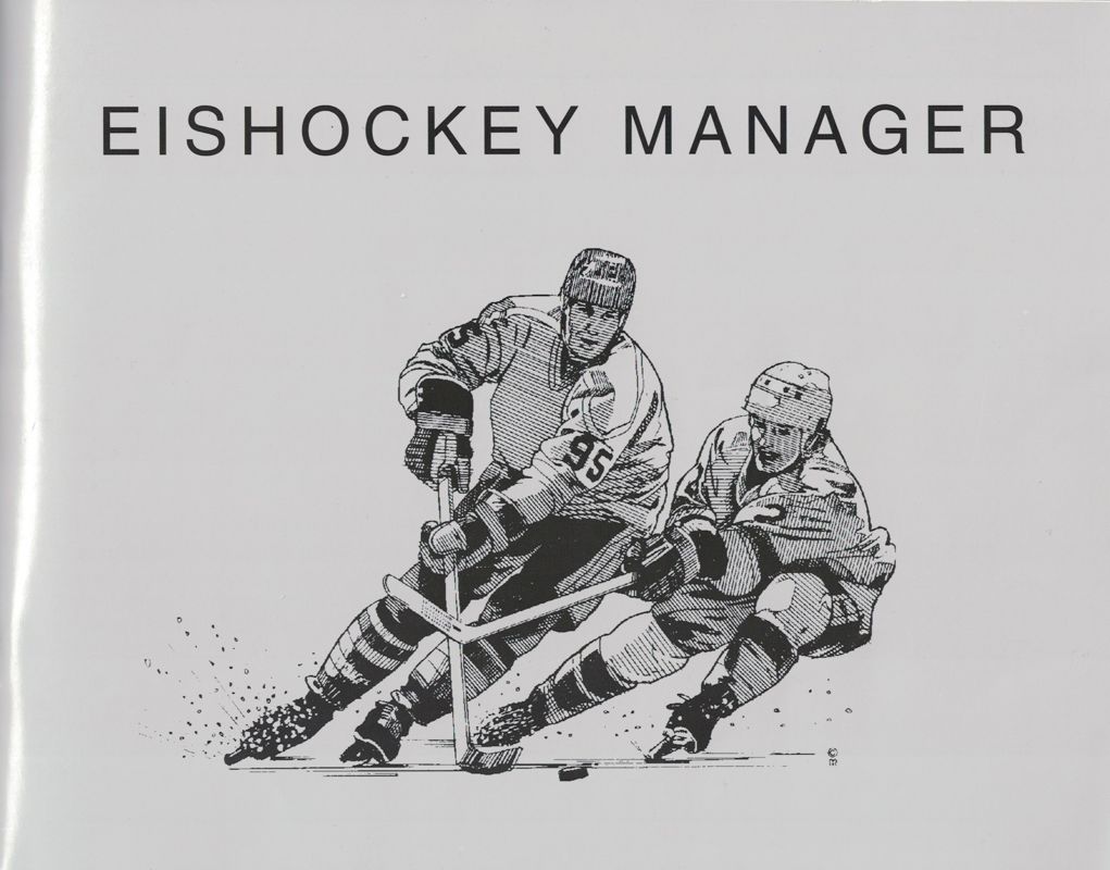 Manual for Eishockey Manager (Amiga) (Limited Edition with VHS-tape of DEL Season 92/93)