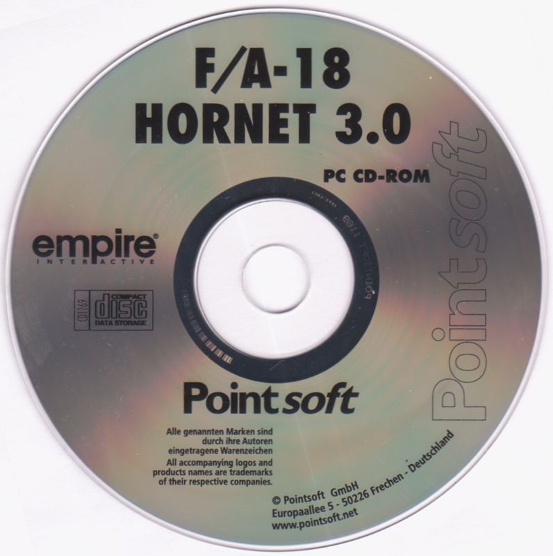 Media for F/A-18 Hornet 3.0 (Windows) (Back to Games release)