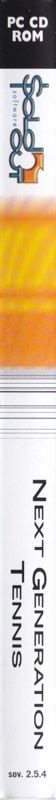 Spine/Sides for NGT: US Open 2002 (Windows) (Sold Out Software release)