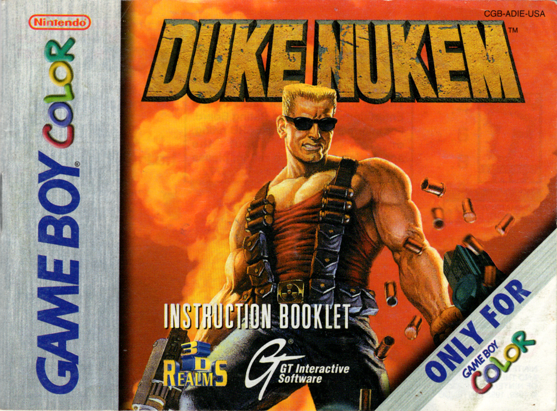 Duke Nukem cover or packaging material - MobyGames